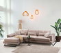Atelier Del Sofa Sofá Esquinero Left (Chl+3R) - Beige